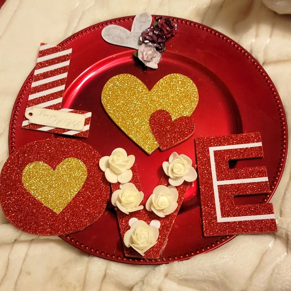 Handmade Love Wall hanging